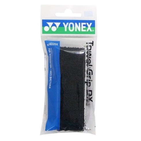 요넥스 배드민턴 타올 그립 AC-402DX, 블랙
