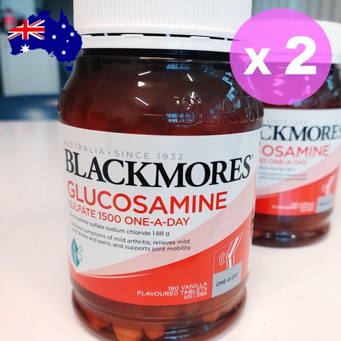 호주 블랙모어스 글루코사민 Blackmores Glucosamine 180정 2개 호주코알라몰