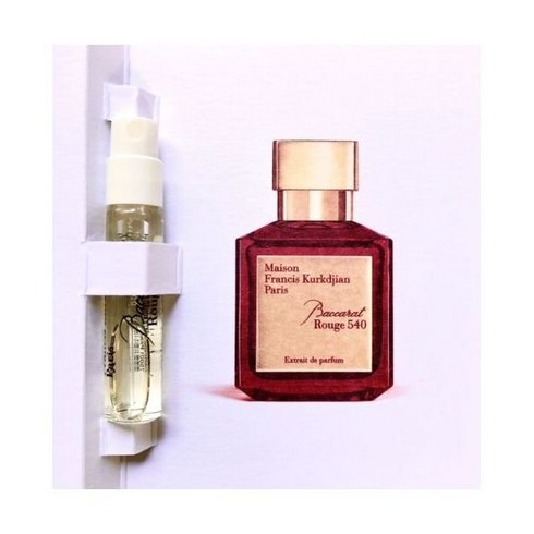 메종프란시스커정 Baccarat Rouge 540 Extrait De 향수 2ml New 232452, 1개