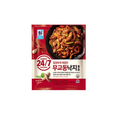 대림선 무교동낙지볶음 350g, 5개