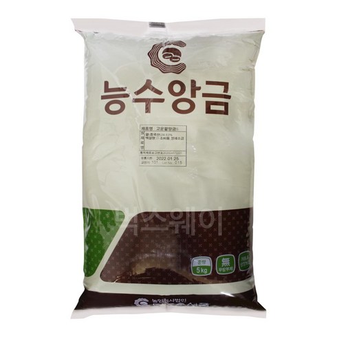 능수앙금(팥앙금) 5kg, 1개