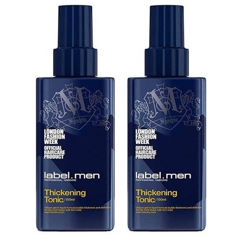 라벨엠 - LABEL M Thickening Tonic 라벨 엠 씨크닝 토닉 150ml 2팩, 2개