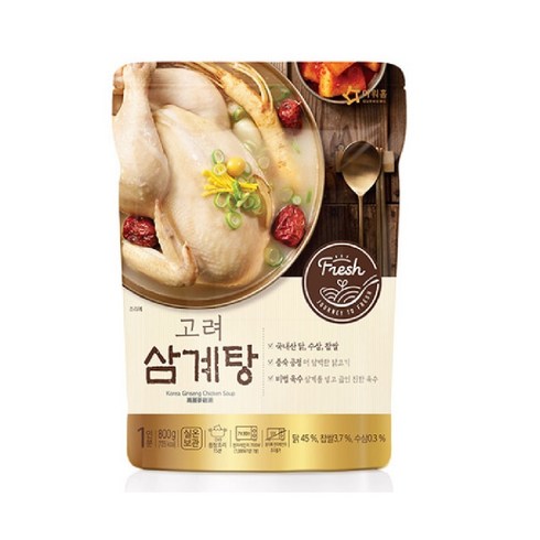 아워홈 고려 삼계탕, 800g, 10개