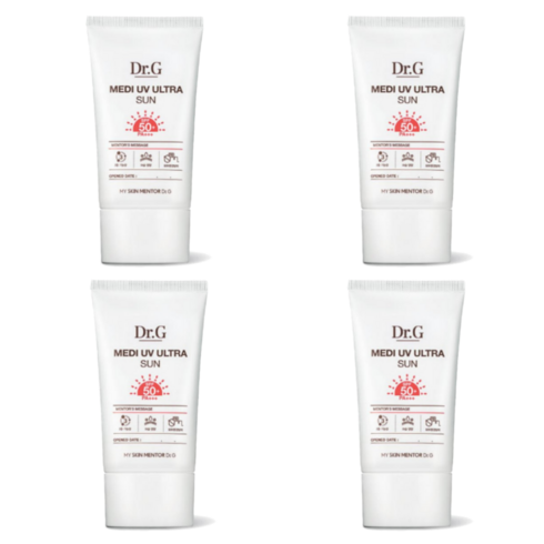 Dr.G 닥터지 메디 UV 울트라 선 50ml (SPF50+ PA+++) 최근제조, 4개