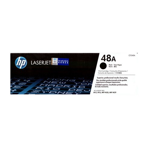 cf248a - HP Laserjet Pro MFP M28w 적용기종 정품토너 검정 1000매 CF248A, HP 정품토너 CF248A, 1개