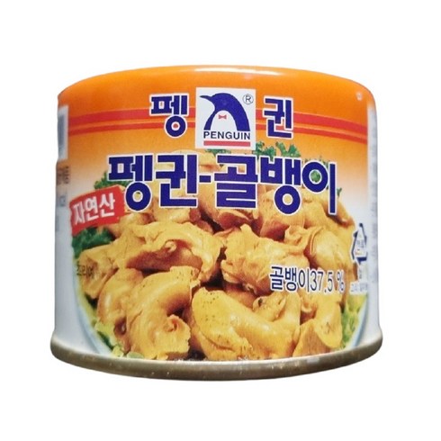 펭귄골뱅이 - 펭귄 자연산 골뱅이 140g 48캔 한 박스, 48개