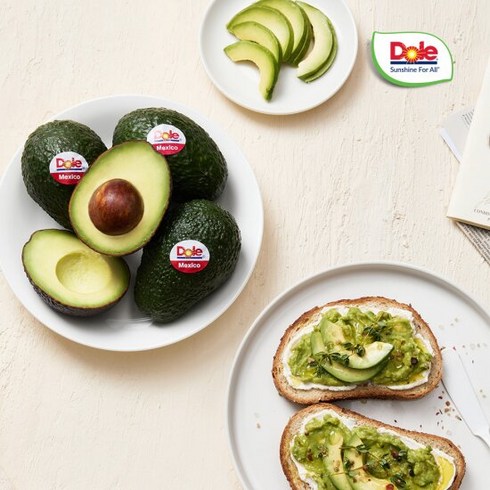 Dole 아보카도 중소과/중과/대과/특대과, 220g, 10개