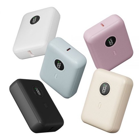 보바 고속충전 미니 보조배터리 10000mAh 22.5W VA-110, 보조배터리 단품, 블루
