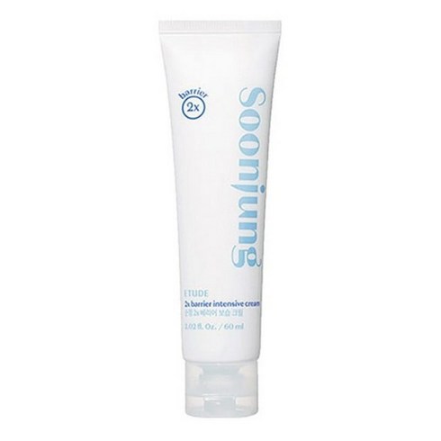 에뛰드하우스 순정 2x 베리어 보습 크림, 60ml, 1개