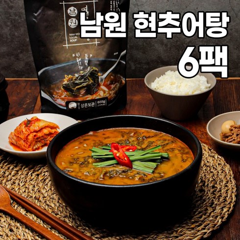 추어탕 - 현식당 현추어탕 HACCP인증, 600g, 6개
