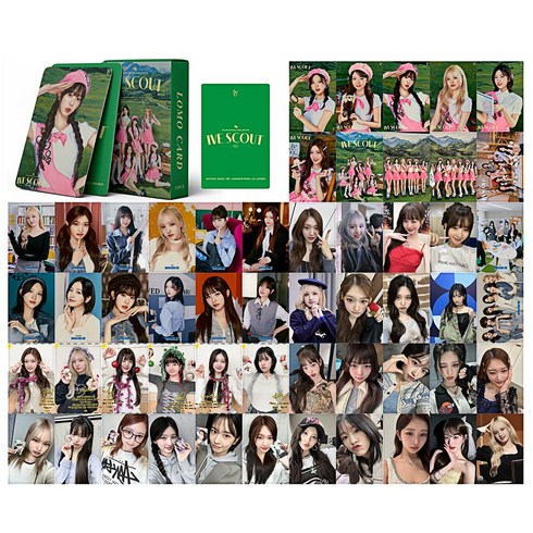 아이브포토카드 - 오커린 아이브 포토카드 IVE_SCOUT 55장 IVE 아이돌 굿즈 포토카드, 1