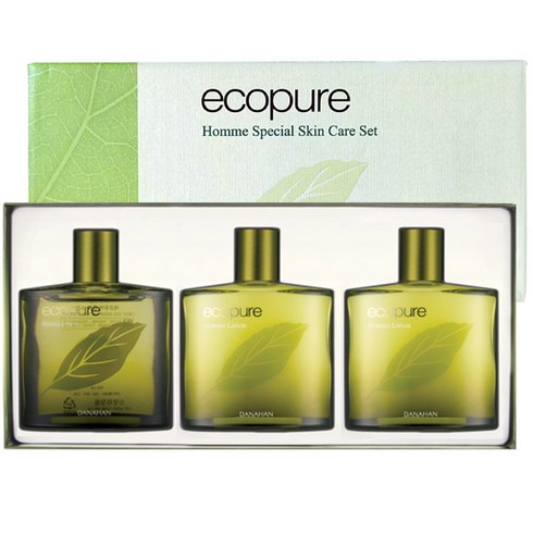 꽃을든남자 에코퓨어 옴므 스킨 150ml 1개+로션 150ml 2개/이모션