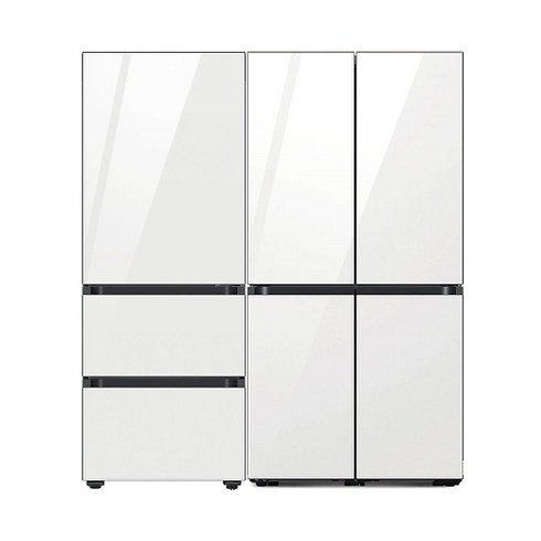 삼성 비스포크 냉장고 김치냉장고 세트 RF60C9013AP+RQ33C74C2AP(글라스)(키트포함)
