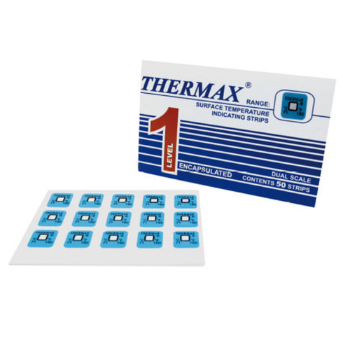 써머라벨 급식 71도 스티커 온도측정기 써모라벨 학교 식판 온도계 THERMAX, 1개