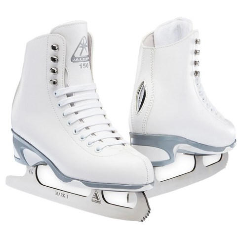 잭슨 피겨화 스케이트 Jackson Finesse 150 여성 Figure Skates, White, 8.0_M