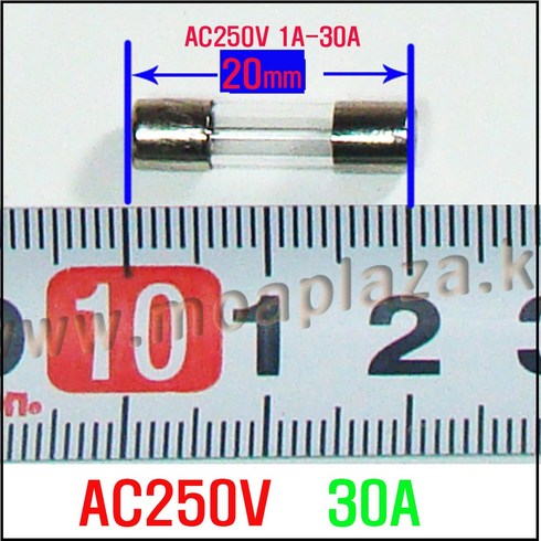2023년 가성비 최고 250v30a퓨즈 - 유리관휴즈20mm30A휴즈(250V)[10개포장] 20mm퓨즈30A 소형유리관휴즈30A 250V30A퓨즈 250V막대휴즈30A 소 형휴즈250V30A, 20mm 30A(10개)