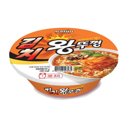 김치 왕뚜껑 110g, 30개