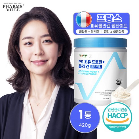 팜스빌 초유 프로틴 플러스 콜라겐 프리미엄, 420g, 1개