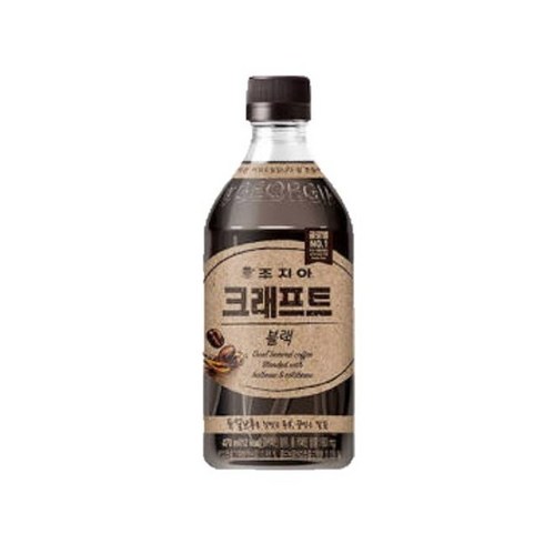 조지아 크래프트 블랙 470ml, 12개