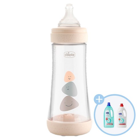 치코 퍼펙트 파이브 이지 플로우 젖병, 300ml, 1개