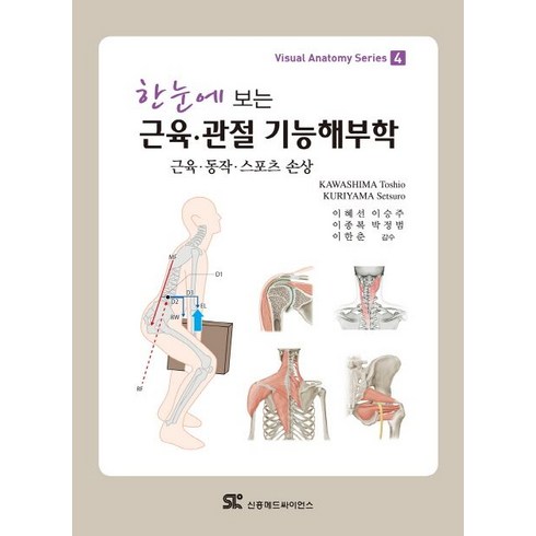 한눈에 보는 근육 관절 기능해부학:근육 동작 스포츠 손상, 신흥메드싸이언스, KAWASHIMA Toshio.KURIYAMA Setsuro 지음, 이혜선 외 옮김