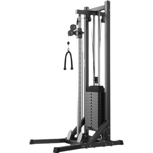 렛폴다운 케이블 머신 블럭형 렛타워 멀티 암풀다운, 업글 이중풀리 70kg (구성품옵션이미지참고)