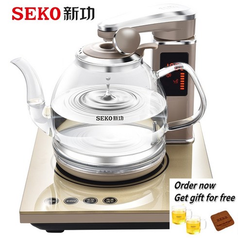 2023년 가성비 최고 쿠쿠 자동전기포트 - SEKO N68 전기 주전자 원격 제어 지능형 자동 전기 차 스토브 220v 유리 주전자