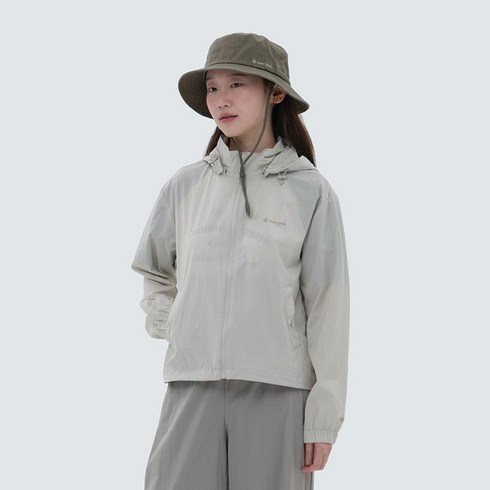 [스노우피크] 루트 여성 후드 바람막이 Light Beige S24MWRWB65LE