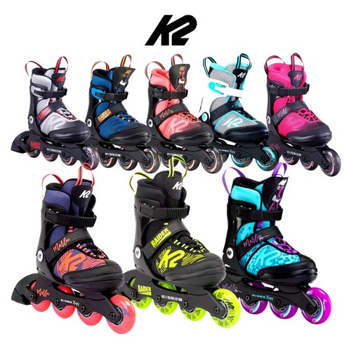 K2 인라인 스케이트 어린이용 미국직구 5th element 인라인 스케이트 모음, 마젠타