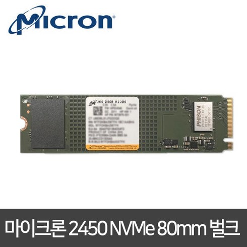 SK하이닉스 BC711 M.2 NVMe (256GB) 벌크 미사용제품, 256GB, 마이크론 2450