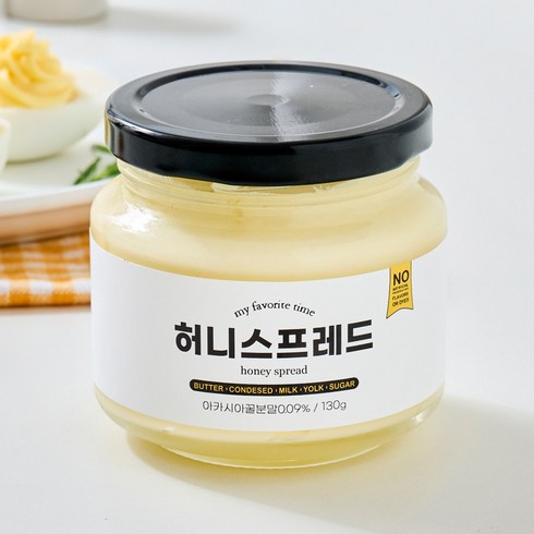 버터스프레드 - 프프프 허니 스프레드 잼 달콤한맛, 130g, 3개