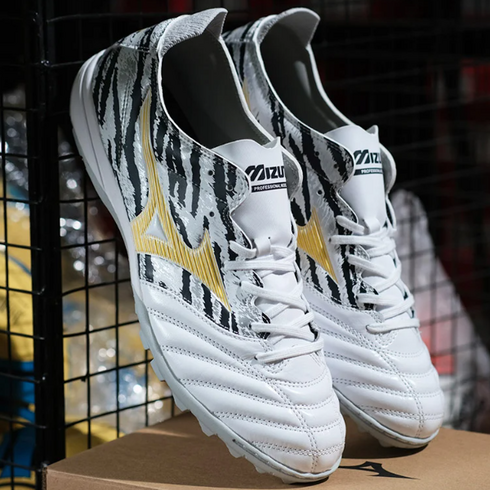 미즈노 축구화 모렐리아 네오3 프로 AS풋살화(화이트 블랙)-백호