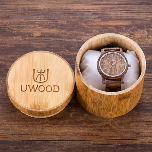 말펜사공항면세점시계 - 남성용 원목 나무 손목시계 우드 선물용 가벼운 팔찌 액세서리