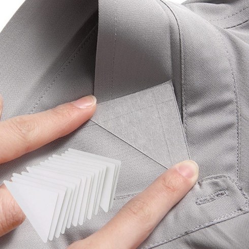 셔츠 카라 고정 옷깃 세우기 pvc 보강재 옷깃고정 카라보강 30P, 30개, 단품