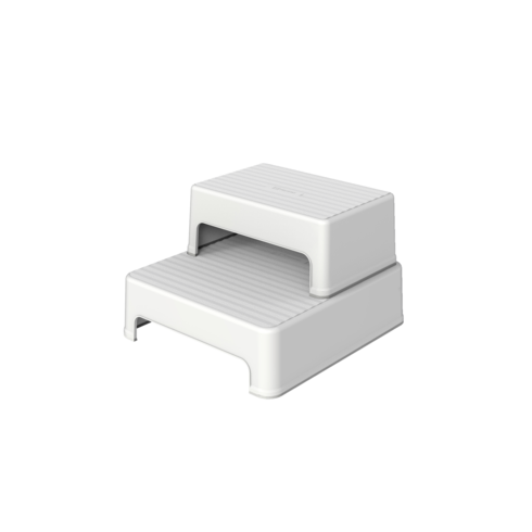 두리 2단 디딤대, 화이트, 1개