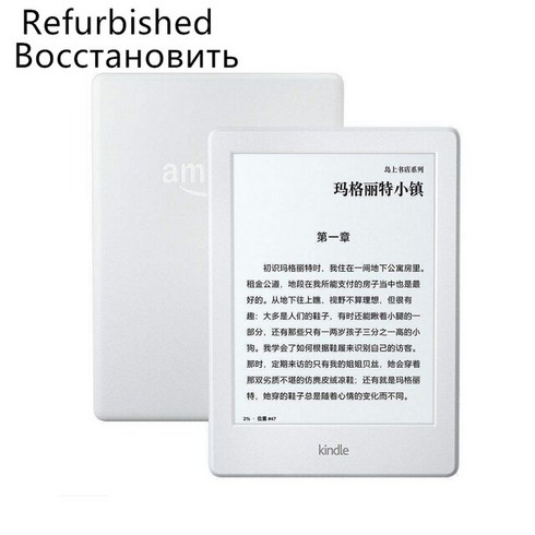 eink - 이북 리더리 전자책 ebook 단말기 2023new 2022 NEW Kindle 8 Generation Model Ebook E Book Eink Reader, 03 Used k8 white, 02 1.25