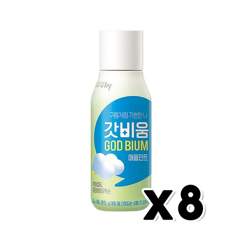 갓비움 - hy 에치와이 갓비움 애플민트 요구르트 230ml x 8개