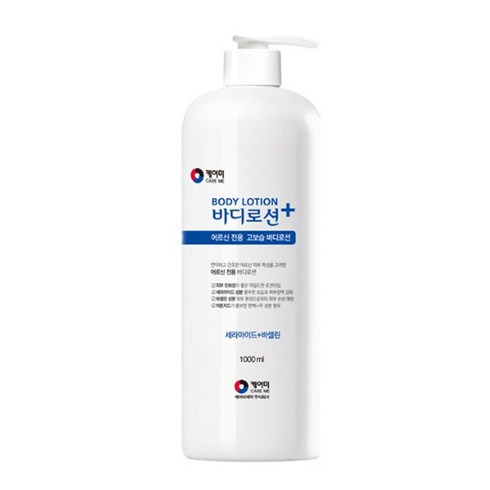 케어미 어르신 전용 고보습 바디로션 1000ml, 8개