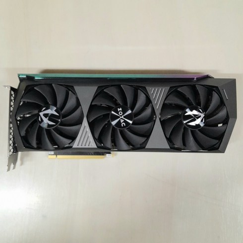 중고그래픽카드 ZOTAC(조텍) RTX 3080 GAMING AMP Holo Black D6X 10GB(AS기간남음), RTX 3080 GAMING AMP D6X 10GB