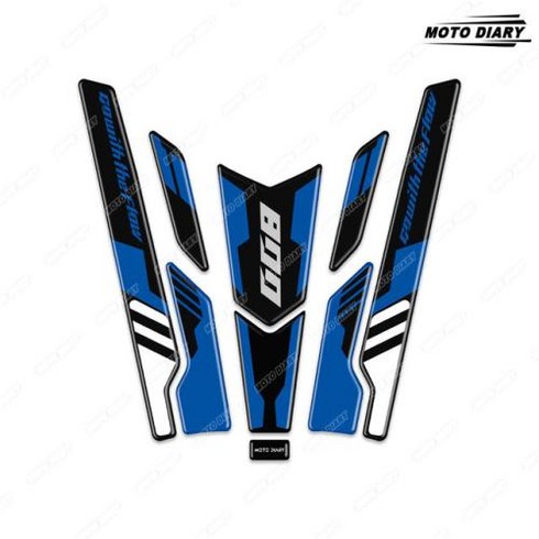 방수 800 스포츠용 견인 3D 무릎 패드 CFMOTO 그립 스티커 보호 MT 800 mt 800MT 데칼 탱크 연료, 9)Blue 01