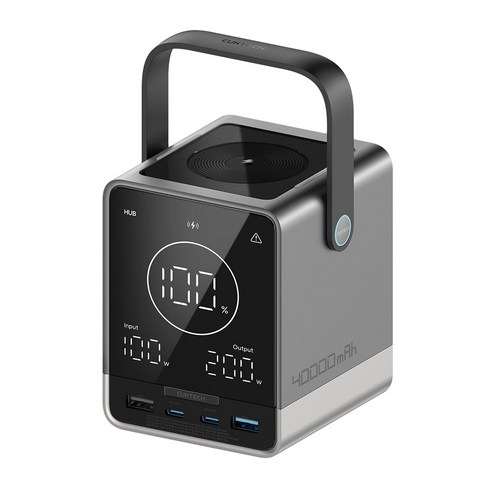 CUKTECH 쿡테크 30 파워뱅크 300W 고속 충전 3in1대용량 노트북 보조배터리 40000mAh, P01