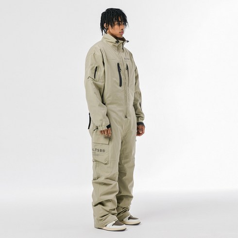 블렌트 2324 BLENT CAMPER JUMPSUIT PEBBLE 점프슈트 스노우 보드복 자켓