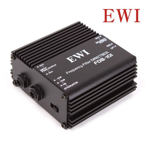 EWI FDB-101 1채널 패시브 다이렉트 박스 DIRECTBOX, 블랙