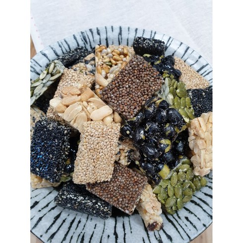 수제강정 - 옛날과자 수제강정 씨앗모둠강정 1kg 강고집한과, 1개