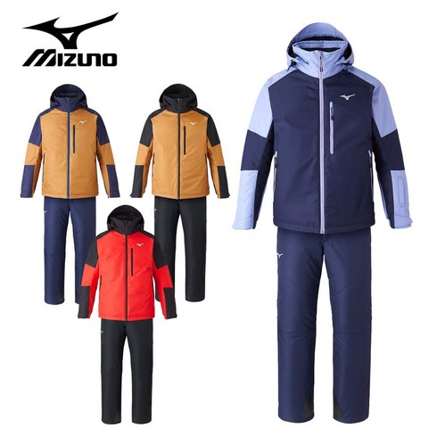 미즈노스키복 - 미즈노 스키복 2324 SNOW SUIT 남녀공용 스키 자켓 바지 세트 Z2MGA355