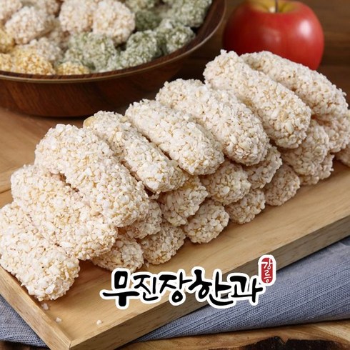 강릉무진장한과 찹쌀유과 강정 중, 1300g, 1개