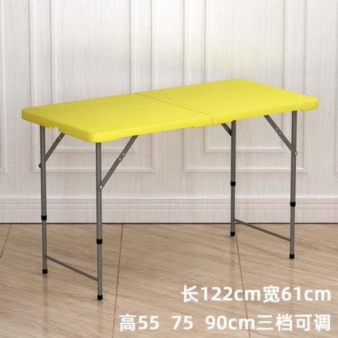 야외테이블 집 정원 캠핑 피크닉 책상 컴퓨터 컴퓨터 방 책상 테이블, 2-120cm x 60cm