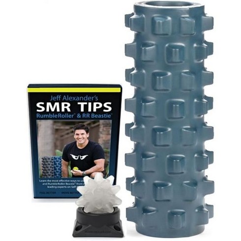 럼블롤러 오리지널 슈퍼세트 블루 폼롤러, RumbleRoller Original Superset