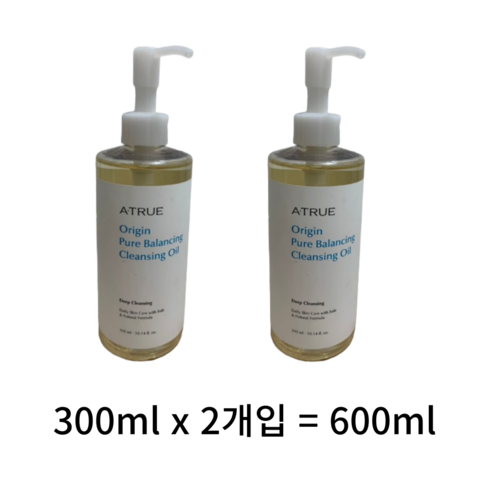 에이트루 오리진 퓨어 밸런싱 클렌징 오일, 600ml, 1개