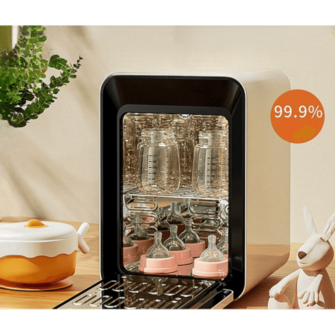 젖병 소독 열탕 LED 소독기 아기 살균 스팀 휴대용 살균기 세척기 쪽쪽이 출산선물 UV 램프 스마트 자외선, 클래식-UVC필립스램프